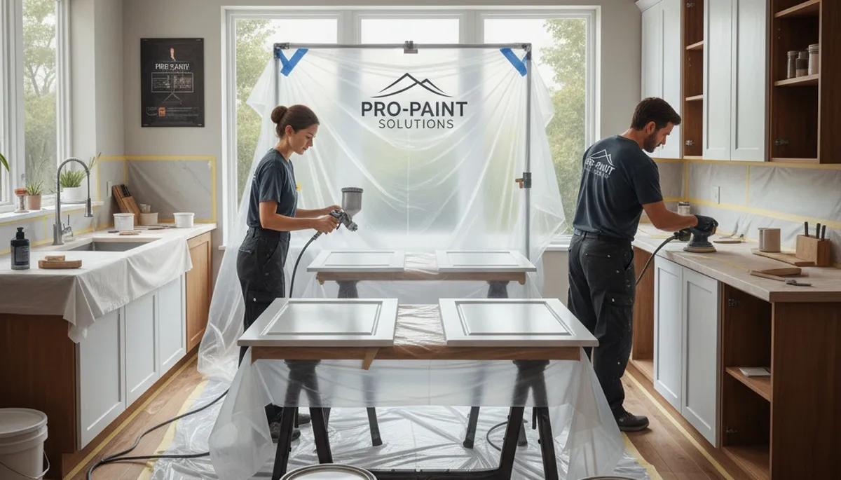 Atlanta cabinet painting services in Atlanta, GA for durable, professional kitchen cabinet finishes