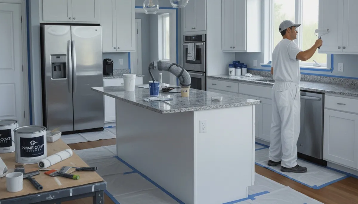 Atlanta cabinet painting services for durable kitchen cabinet finishes in Atlanta, GA