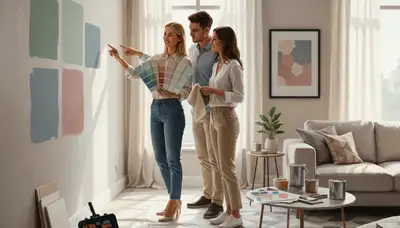 Atlanta color consultation for homes, helping choose durable paint palettes for humid, sunny climates