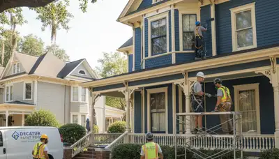 Atlanta, GA painting contractor serving homes and businesses with professional interior and exterior painting services