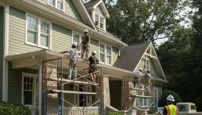 Atlanta, GA painting contractor serving homes with professional interior and exterior painting services