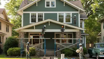 Atlanta, GA painting contractor providing professional interior and exterior house painting services