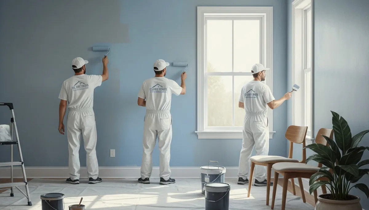 Interior house painting in Atlanta, GA by Atlanta Paint Pros for a fresh, durable finish