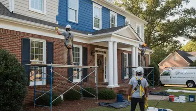 Atlanta, GA painting contractors providing professional interior and exterior house painting services