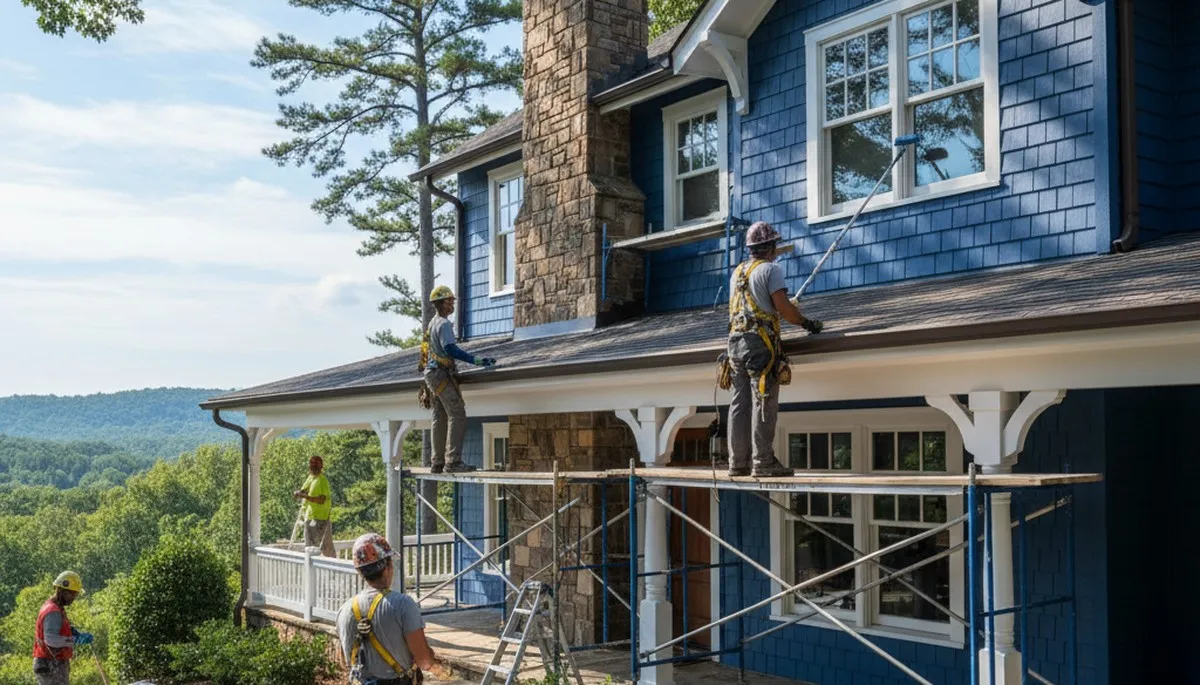 Atlanta, GA painting contractor delivering professional interior and exterior house painting services