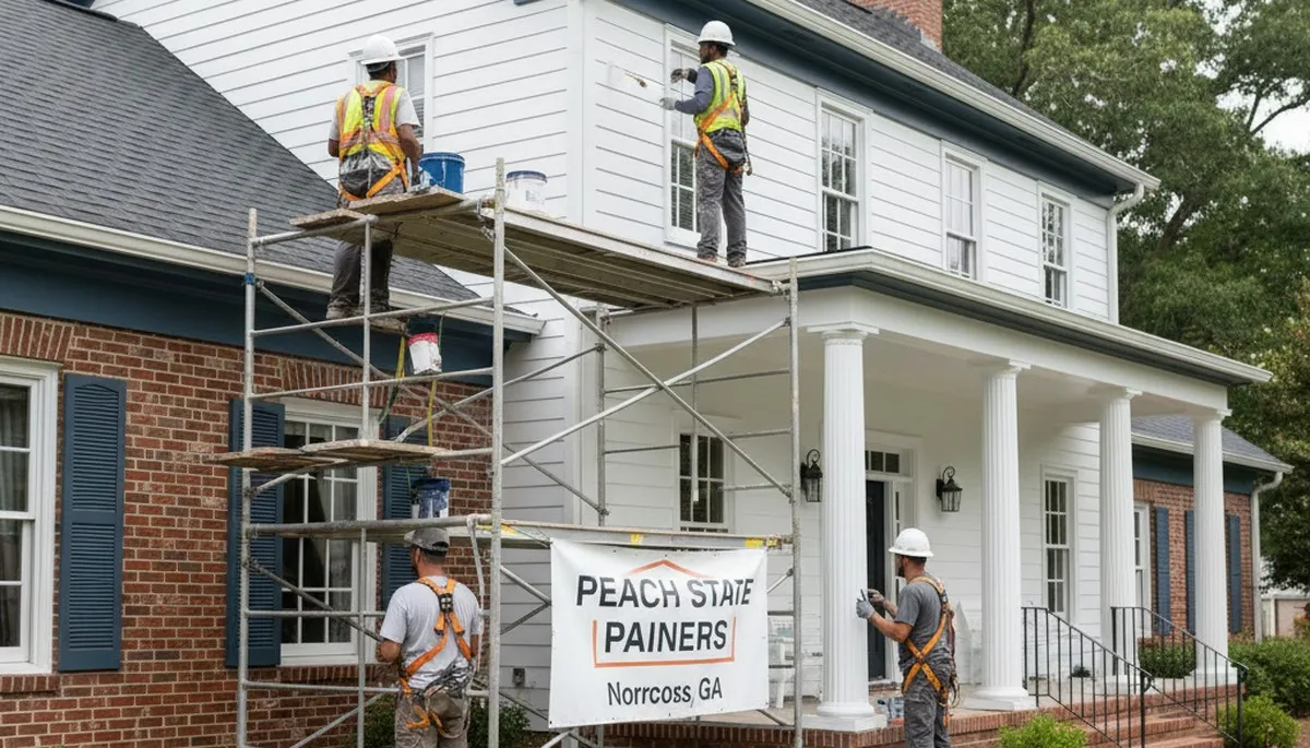 Atlanta, GA painting company team providing professional interior and exterior painting services