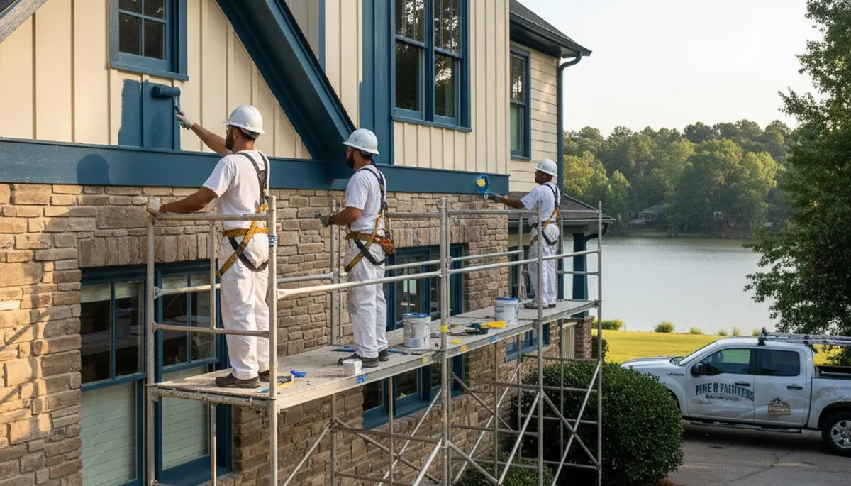 Atlanta, GA painting contractor providing professional interior and exterior house painting services