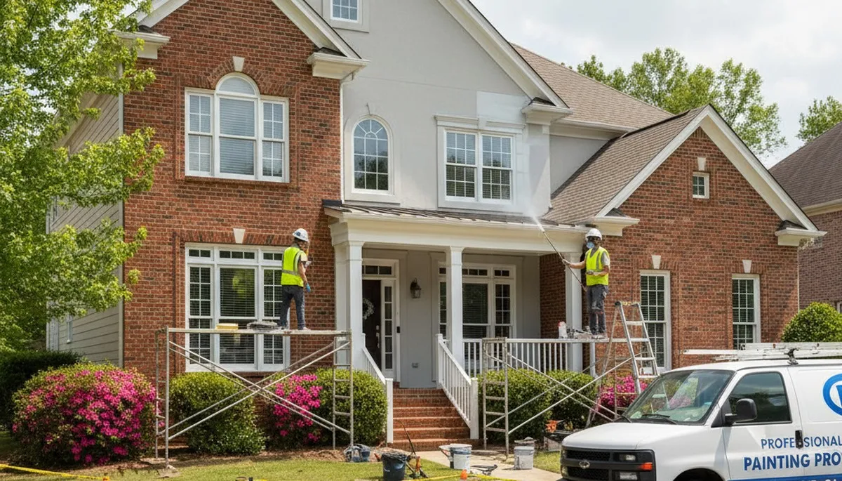 Atlanta, GA painting contractor providing professional interior and exterior house painting services
