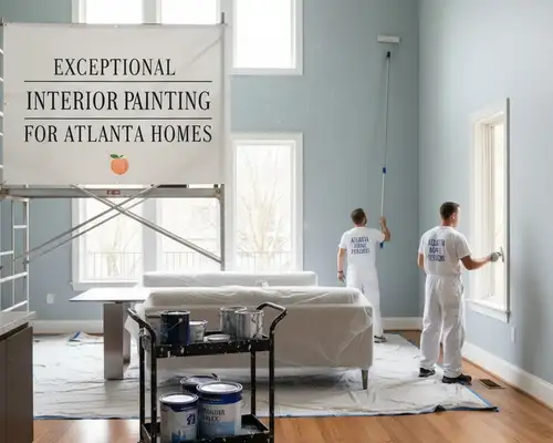 Interior painting services for Atlanta homes by Painters in Atlanta, GA